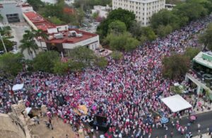 Marcha Marea Rosa en México
