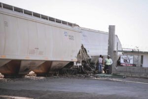 Se descarriló el tren en Mexicali la tarde de este miércoles
