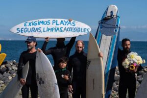 Surfistas exigieron justicia en Baja California