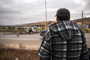 Testigos del accidente en bulevar 2000 de Tijuana