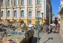 Militares intentaron realizar un «Golpe de Estado» en Bolivia. Golpe de Estado en Bolivia