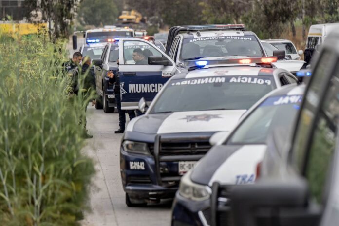 Operativo de la Policía Municipal de Tijuana