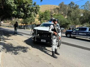 Operativo policíaco en Tijuana