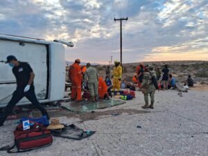 Accidentes carreteros en el municipio de San Felipe