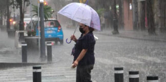 Condición Santa Ana y lluvias se registrarán esta semana en Baja California. Lluvias