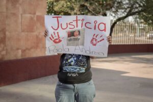 Piden justicia por Paola Andrea Bañuelos