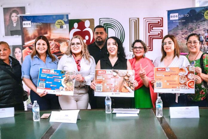 Presenta alcaldesa de Rosarito, la “Ruta Gastronómica del Barrio”