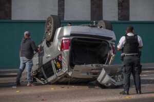 Volcadura en Tijuana