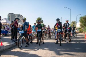Organizaron Bici a Ciegas
