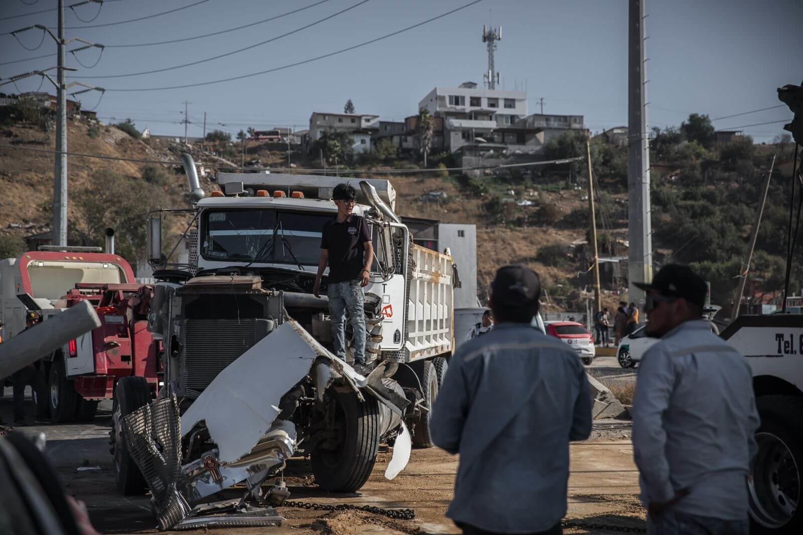 Accidente de camión