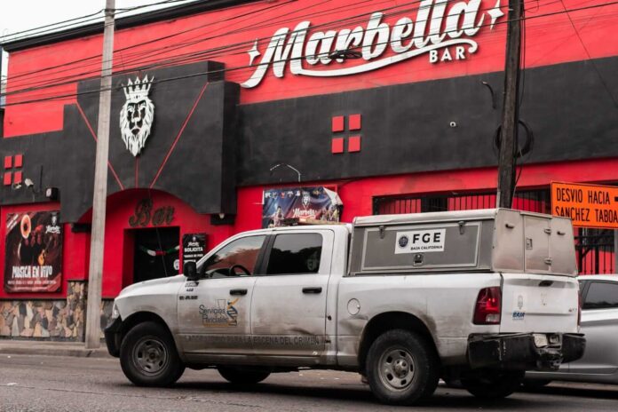 Balearon este domingo a personal del bar Marbella en Tijuana Balearon este domingo a personal del bar Marbella en Tijuana