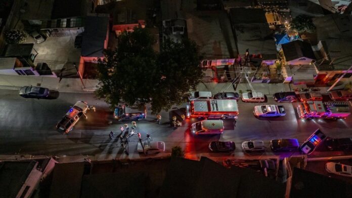 Escena del crimen en Tijuana