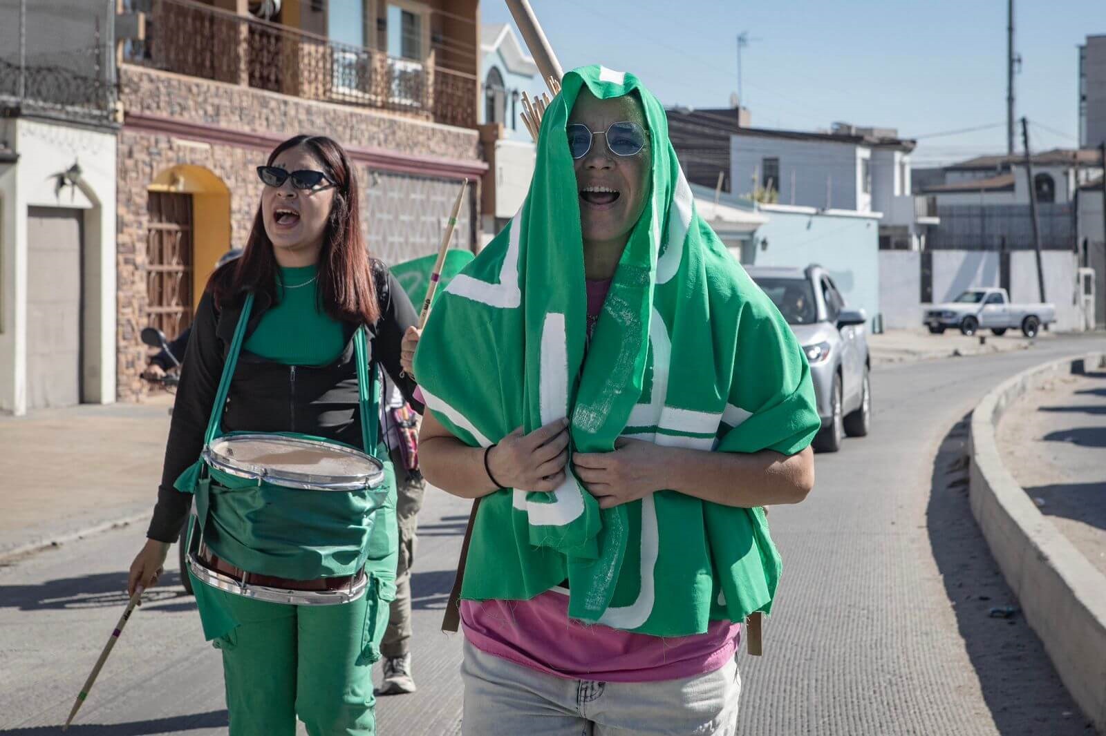 Mujeres en Tijuana piden que el aborto sea legal en el mundo