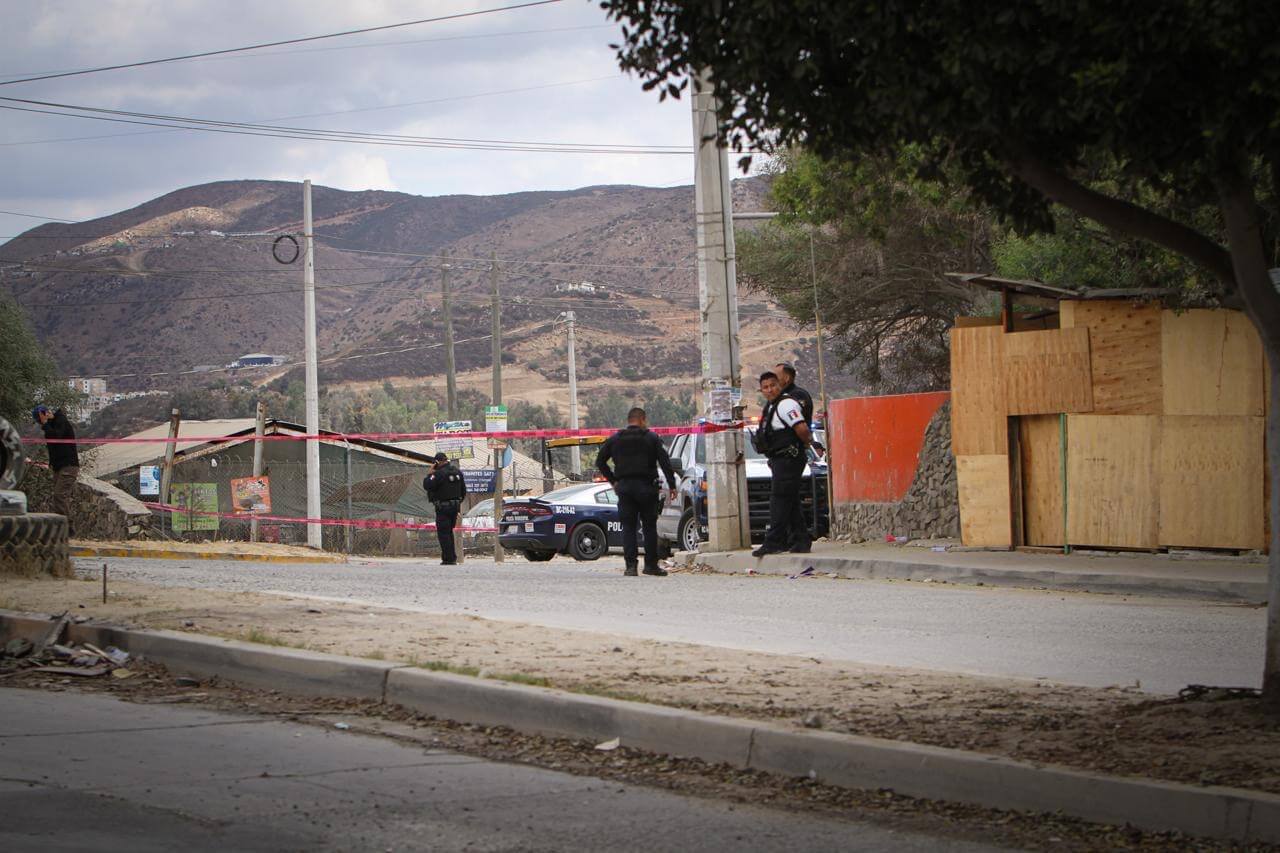 Policía de Tijuana perdió la vida en un accidente en motocicleta