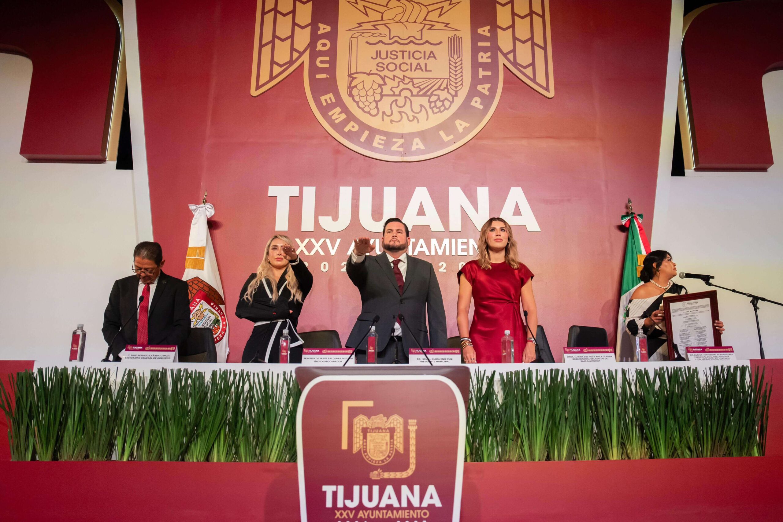 Toma de protesta Ismael Burgueño
