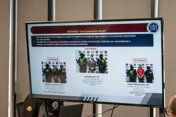 Capturaron a tres por el homicidio del subcomandante de Tecate en Tijuana. Capturaron a tres por el homicidio del subcomandante de Tecate en Tijuana.