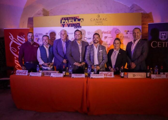 Conferencia del Festival de la Paella y el Vino en Tijuana