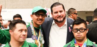 Ningún atleta tendrá que pedir en las calles de Tijuana: Ismael Burgueño. Deportistas con Ismael Burgueño
