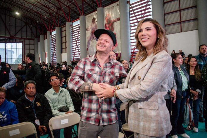 Facundo y la gobernadora Marina del Pilar