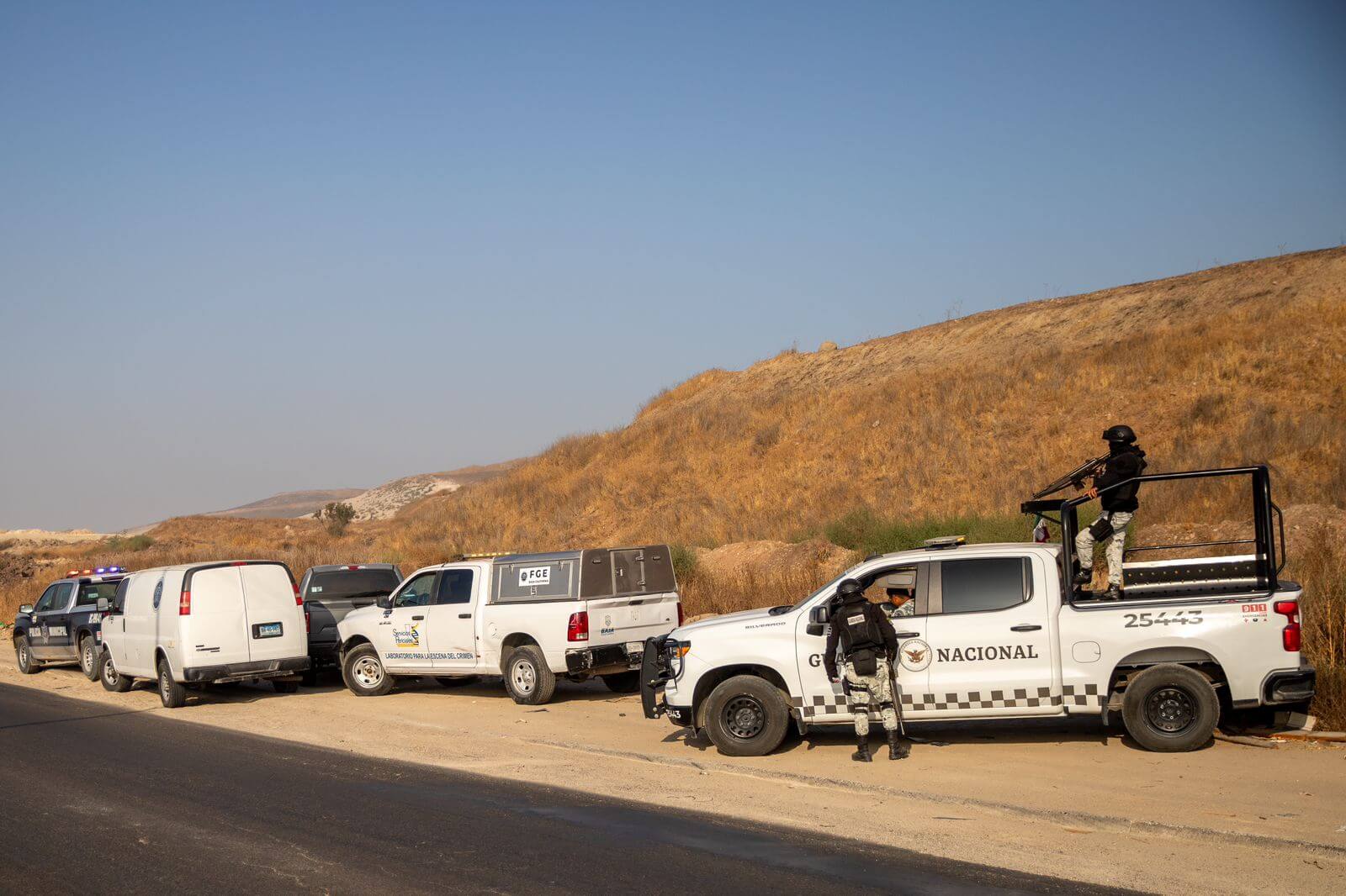 Hallazgo de un cuerpo frente a IMOS en Tijuana