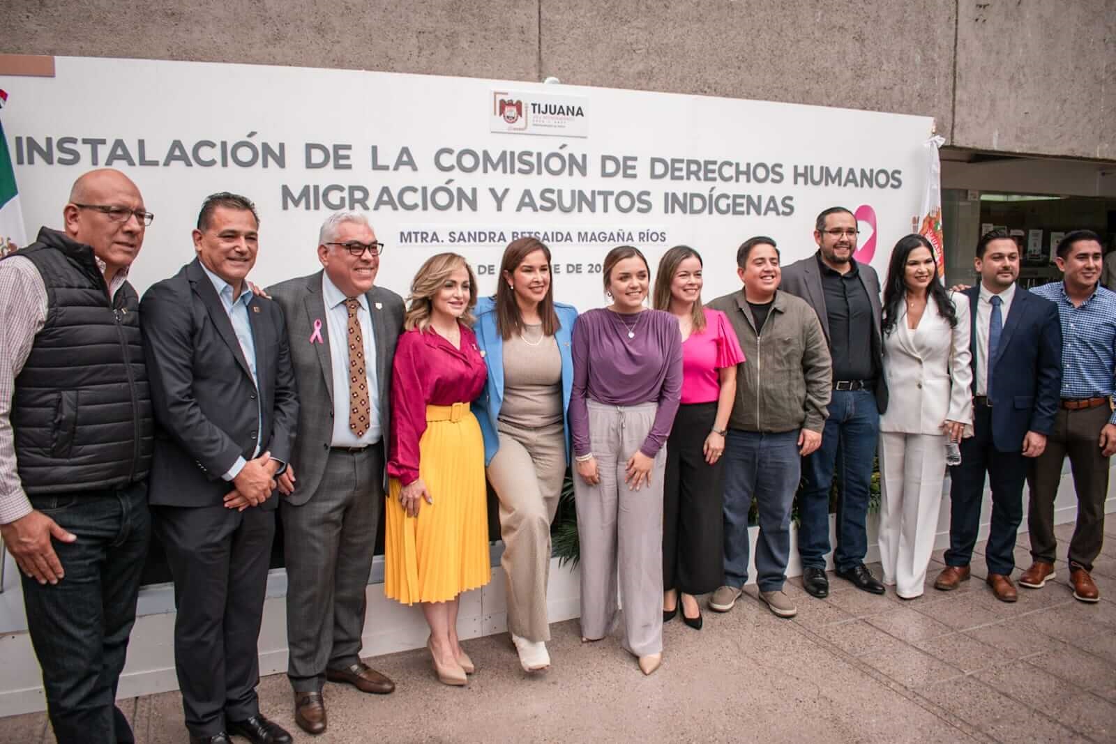 Instalaron la Comisión de Derechos Humanos. Migración y Asuntos Indígenas en Tijuana