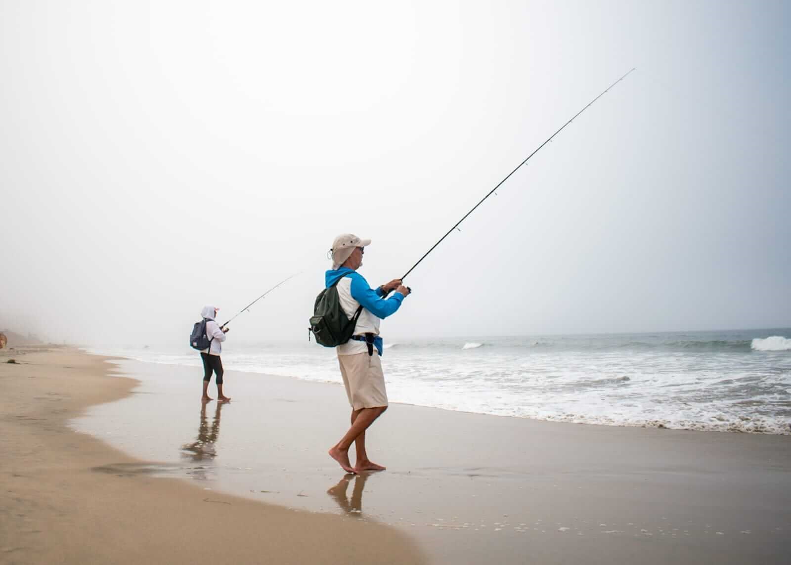 Pesca de orilla en Playas de Tijuana