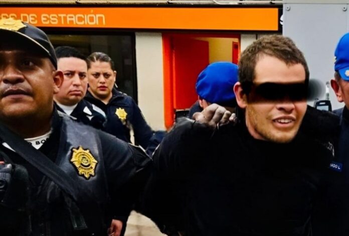 Agresor metro CDMX