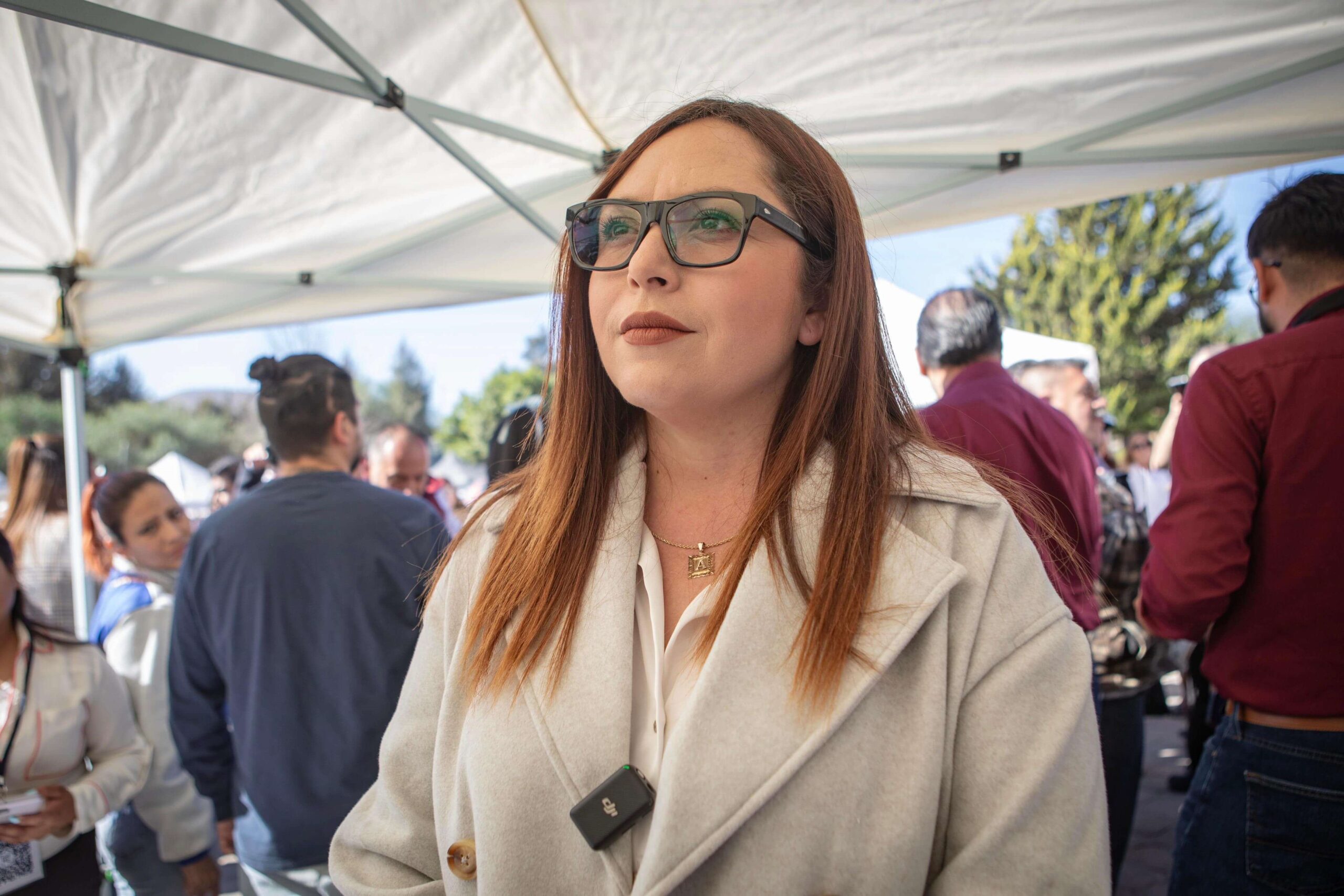 Delegada de La Presa, Adriana Guadalupe Barrera
