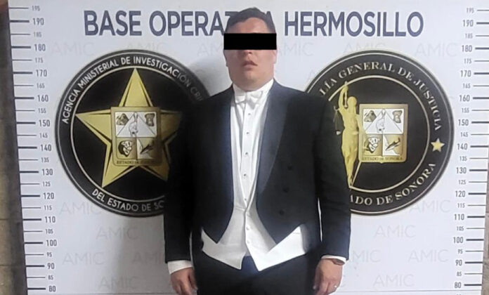 Novio detenido