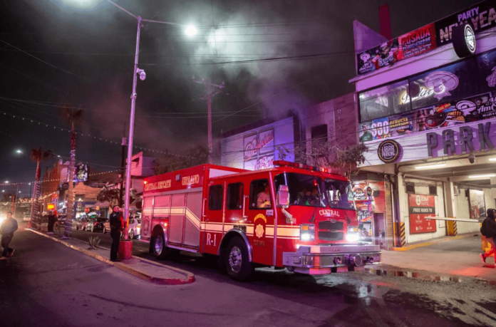 Incendio hotel Zona Norte
