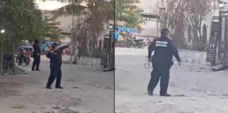 Policía de Yucatán detuvo a ladrón con una resortera.