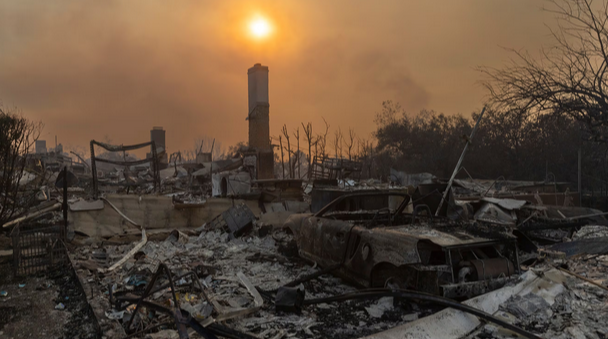 Saldos incendios California