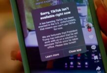 TikTok se desconectó en Estados Unidos.