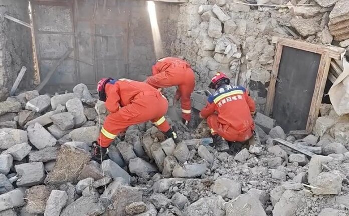 Víctimas Terremoto Tíbet