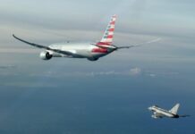 Aviones militares escoltaron vuelo de American Airlines por amenaza de bomba.