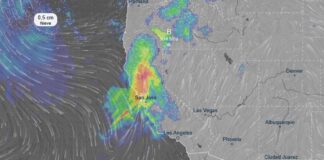 California en alerta por fuertes lluvias y posibles inundaciones.