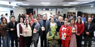 Síndica de Tijuana encabezó el arranque de la colecta de la Cruz Roja.