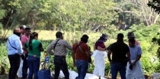 Hallaron fosas clandestinas con restos humanos en Macuspana, Tabasco.