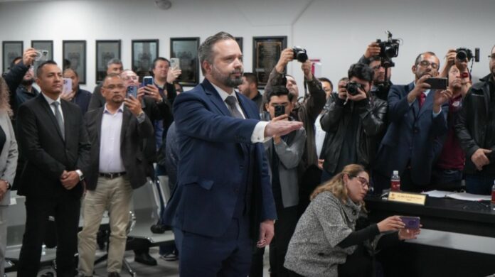 José Alejandro Avilés Amezcua Secretario de Seguridad Tijuana