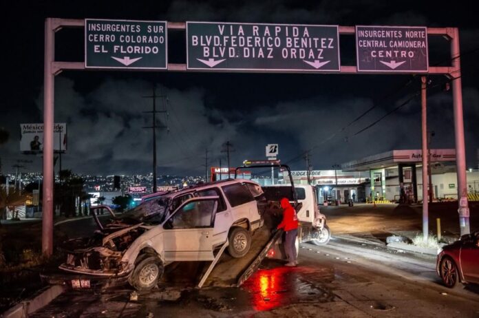 Accidente vehícular Clouthier