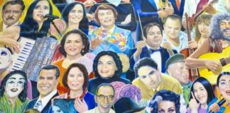 VIDEO: Este es el mural con más de mil personajes que han dejado huella en Tijuana. Mural de Tijuana