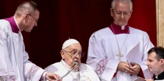 Papa Francisco hace llamado por la paz en Gaza durante mensaje de Pascua.