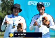 México obtuvo oro en la Copa del Mundo de Tiro con Arco en equipo mixto.