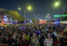 Miles disfrutaron del concierto por los festejos del 136 aniversario de Tijuana.