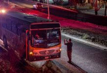 Así fue el ataque a un camión de transporte sobre carretera Tijuana – Tecate.