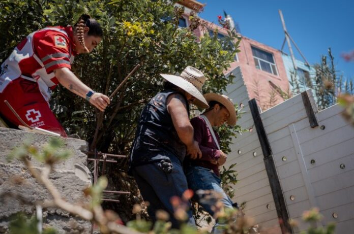 Caída trabajador Obrera
