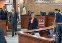 Fiscal General rindió cuentas ante el Congreso de Baja California.