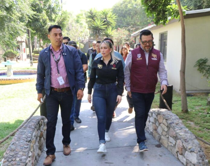 Síndica visita Parque Morelos .