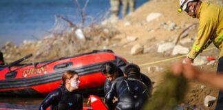 Accidente en el agua dejó una víctima en la Presa El Carrizo de Tijuana.