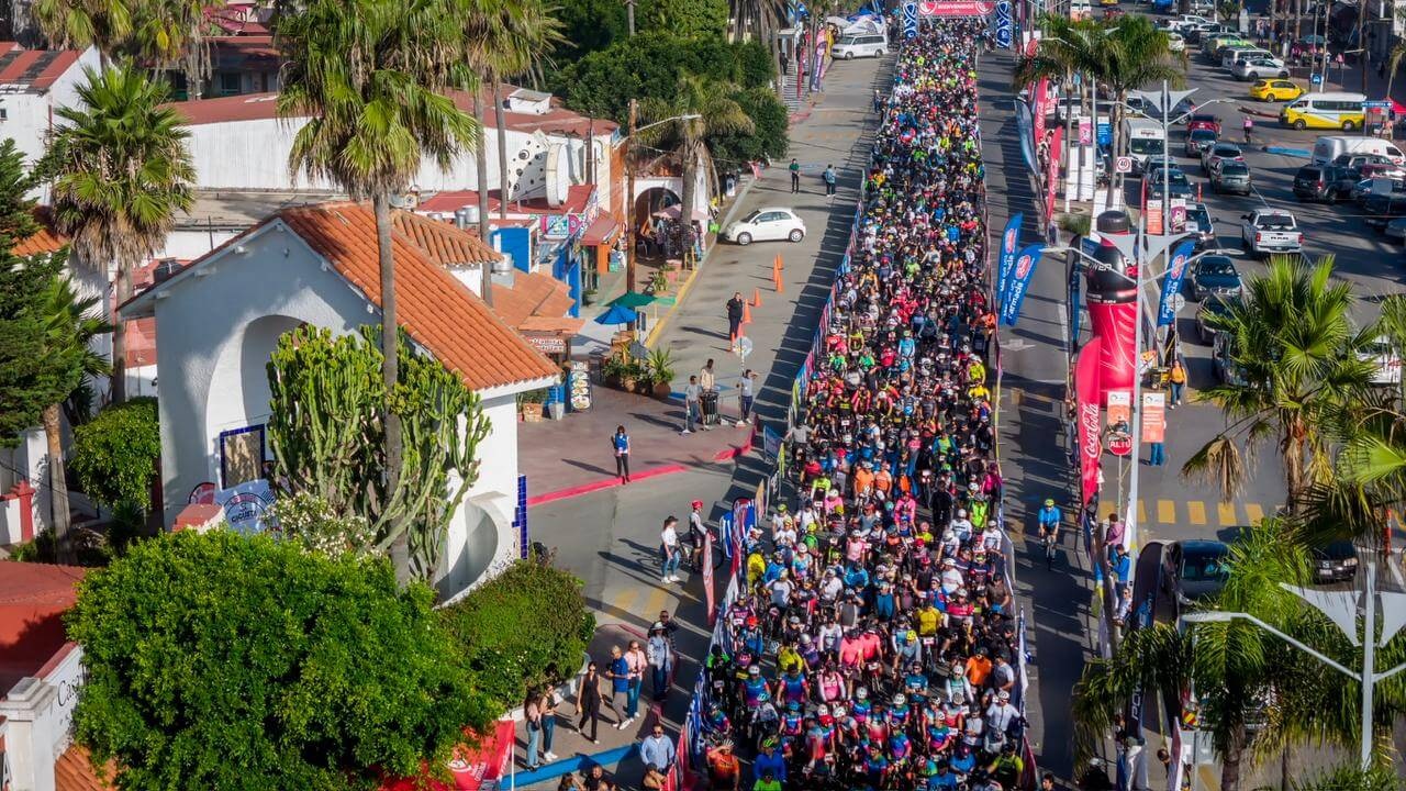 Pedaleando 2025 en Rosarito